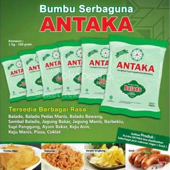 Gambar Antaka Bumbu Tabur 100gr MURAH BBQ Balado Keju Jagung Sapi Panggang - Balado dari Suket Teki Groceries undefined Tokopedia