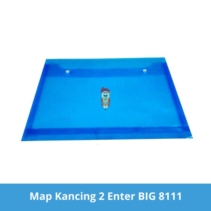 Gambar Map Kancing 2 Enter BIG 8111 - Biru dari Bali Stationery undefined Tokopedia