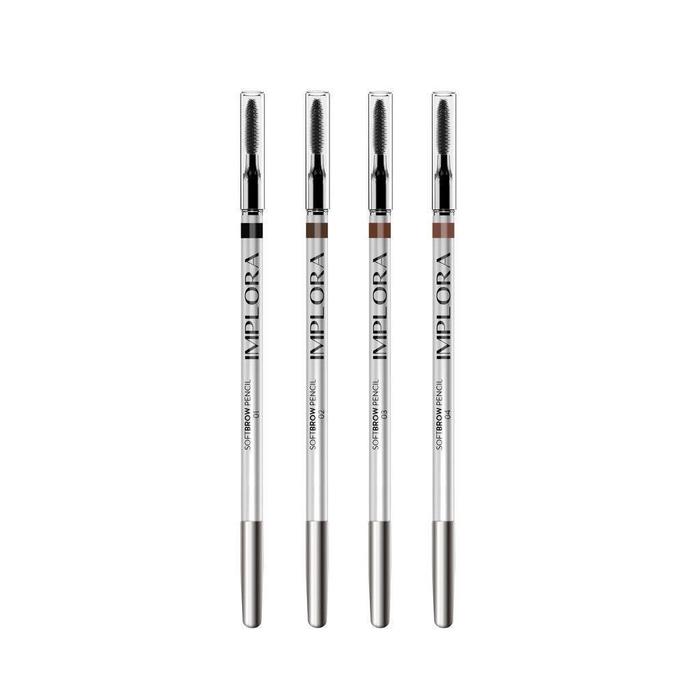 Gambar IMPLORA SOFT EYEBROW PENCIL - LIGHT BROWN dari LaLunaBeautyStore undefined Tokopedia