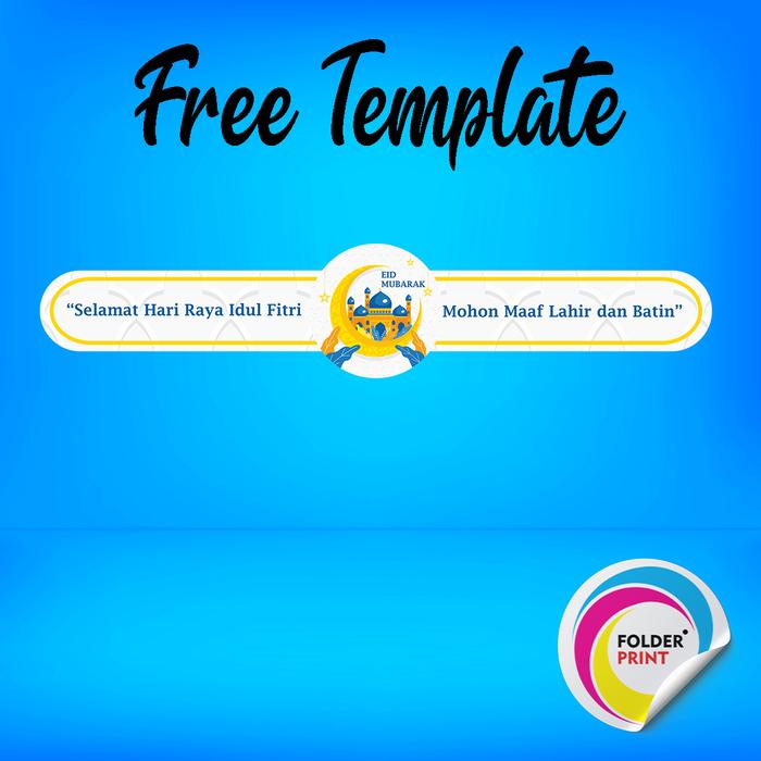 Gambar Cetak Stiker Kue Kering Lebaran Custom Label Segel Toples - SL-05, CHROMO GLOSSY dari Folder Print undefined Tokopedia