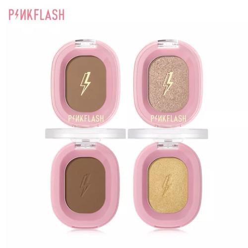 Gambar PINKFLASH Soft Pigment Face Contour Highlighter Shimmer Pink Flash - H01 dari Cosme Murah undefined Tokopedia