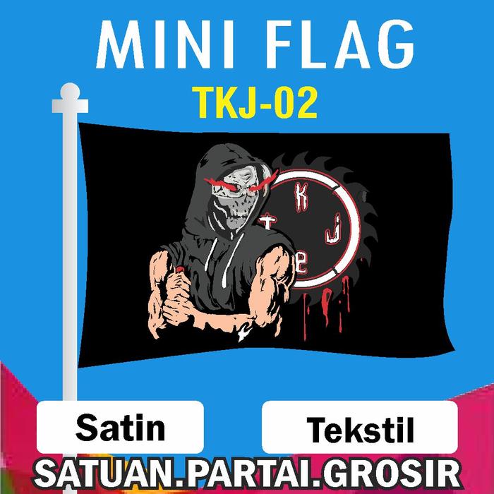 Gambar MiniFlag Printing TEKNIK KOMPUTER JARINGAN/Bendera Printing Custom TKJ - MF - TKJ 02, Tekstil L dari Pandawatali undefined Tokopedia
