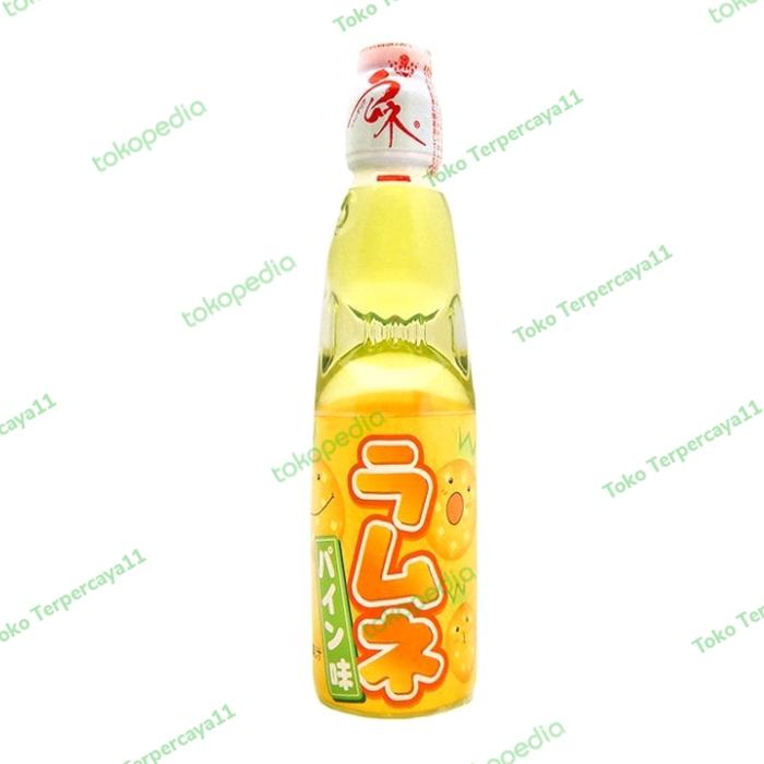 Gambar Hata ramune pineapple 200ml | soda | minuman | soft drink dari Toko terpercaya11 undefined Tokopedia