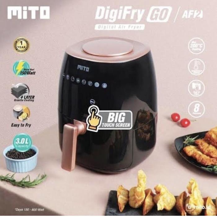 Gambar Digital Air Fryer 3L Mito DigiFry Go AF2 - Yongma af dari Sk bali undefined 2 Tokopedia