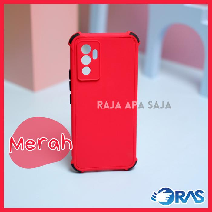 Gambar Soft Case VIVO V20 SE Casing Anti Crack Antikrek Bumper Kesing Silicon - Merah dari Raja Apa Saja 1 undefined Tokopedia