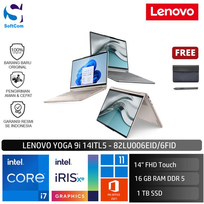 Jual Lenovo Yoga 9i 14IAP7 6EID 6FID i7 