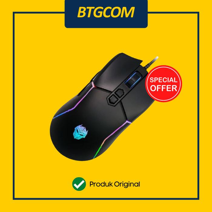Gambar MOUSE GAMING REXUS XIERRA X16 RXM-X16 - Hitam dari btgcom undefined Tokopedia
