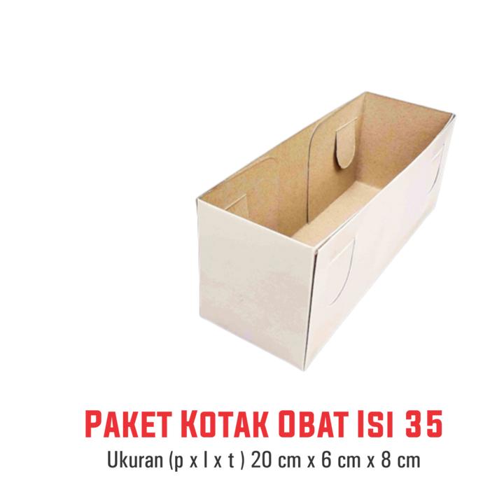Gambar Paket Kotak Obat isi 35 - Putih dari Sahabat Sejasa undefined Tokopedia