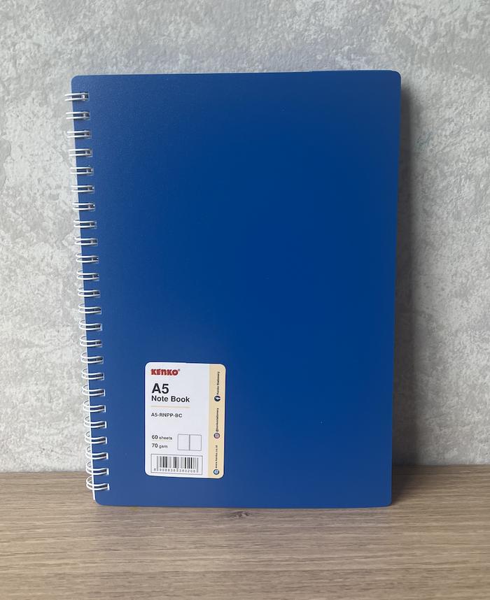 Gambar Buku Ring Note Kenko/ Note Book A5-RNPP - Biru dari miveyshop undefined Tokopedia