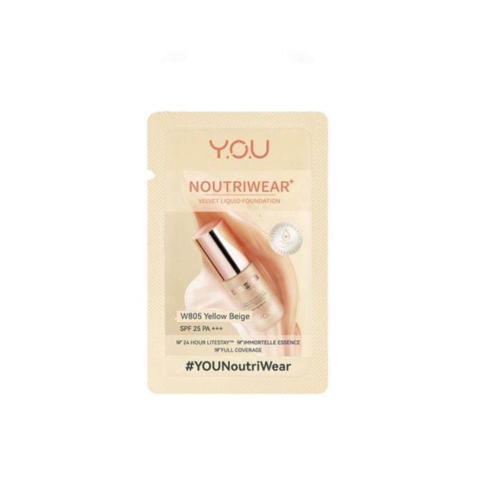 Gambar You Noutriwear+ Silky Pressed Foundation - YellowBeige 2ml dari Kios_Mart undefined Tokopedia
