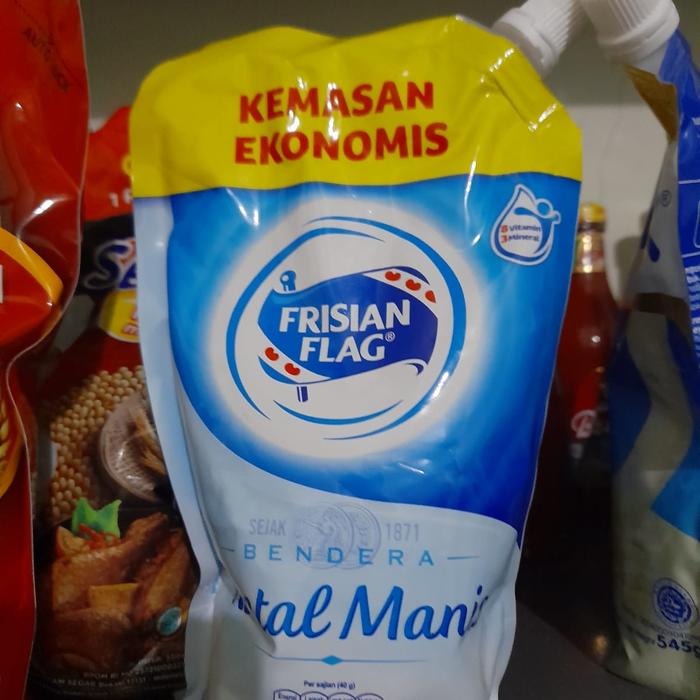 Gambar susu kental manis frisian flag 560 pouch (coklat /putih) - Putih dari Toko Promo99 undefined Tokopedia
