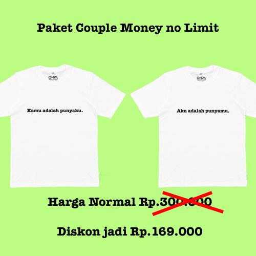 Gambar Baju Couple Jess no Limit & Siska Kohl - Money no Limit by Onpa.ID - Baju Couple, L dari ONPA ID undefined Tokopedia