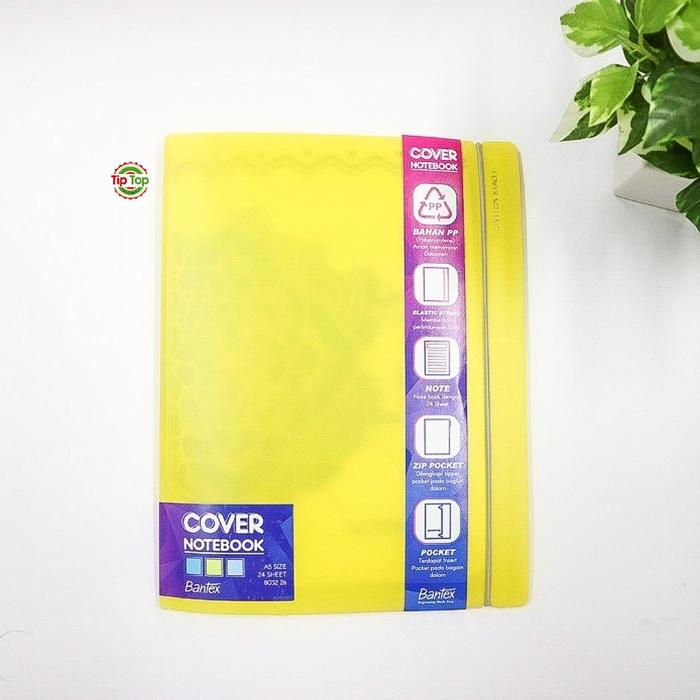Gambar BANTEX Notebook A5 24 Sheets With String #8032 - Lemon ( 26 ) dari Tip Top Stationary undefined Tokopedia