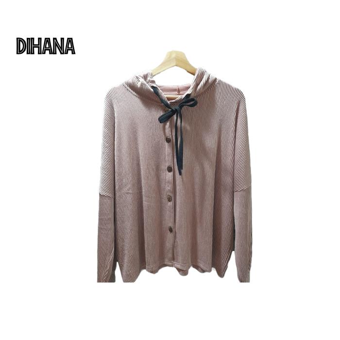 Gambar Blouse Wanita Korea Dihana Fashion - Merah Muda dari Mehr Clothier undefined Tokopedia