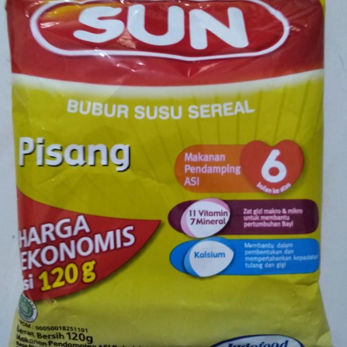 Gambar Bubur SUN rasa pisang dan beras merah 120 gr - pisang dari TinzStoree undefined Tokopedia