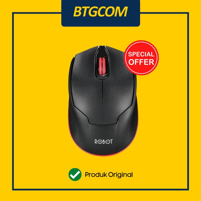 Gambar Robot M310 Silent Mute Wireless Mouse - Hitam dari btgcom undefined Tokopedia