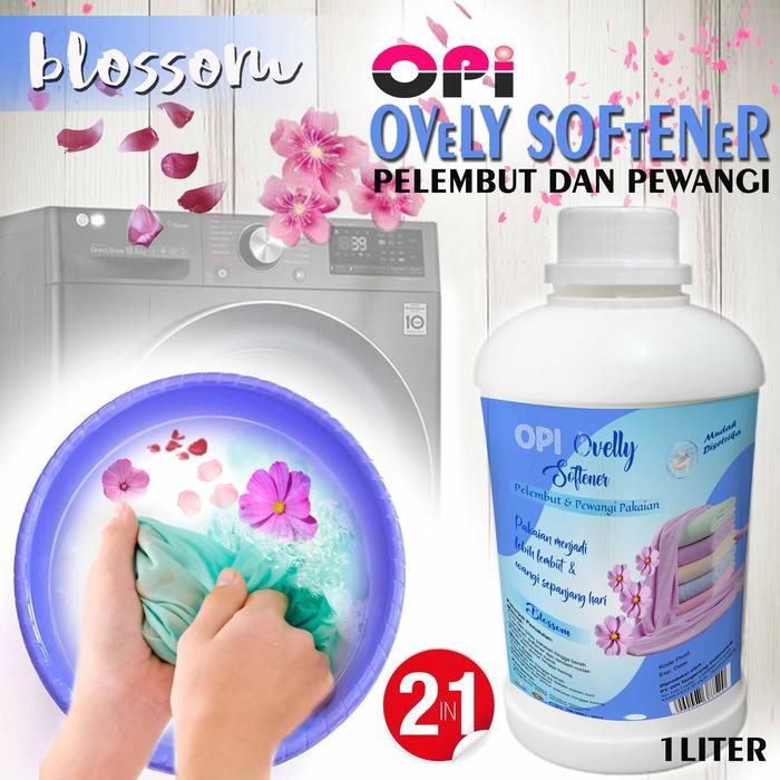 Gambar Softener 5 Liter Love Me dan lainnya (pelembut dan pewangi pakaian) - BLOSSOM, 1LITER dari Oke Sabun1 undefined Tokopedia