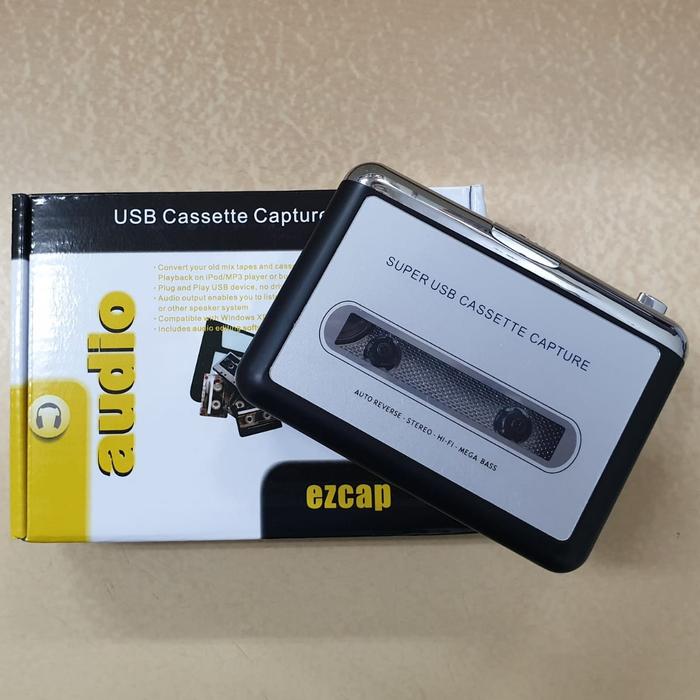 Jual Ezcap 218s Usb Cassette Audio Recorder To Mp3 Format Ezcap218s
