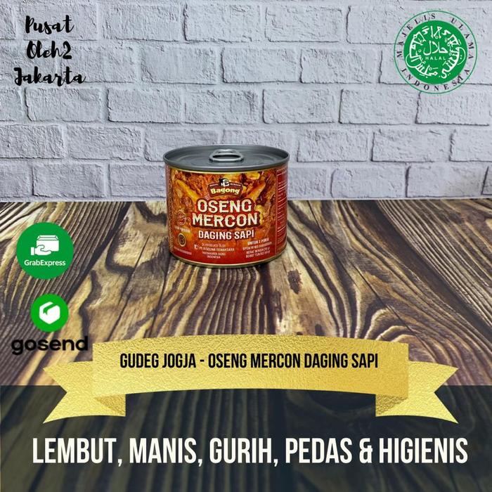 Gambar GUDEG KALENG BAGONG DAPUR YU DJUM OLEH OLEH KHAS Jogja / Gudeg Bagong - Oseng Mercon dari oleh2jakarta undefined Tokopedia