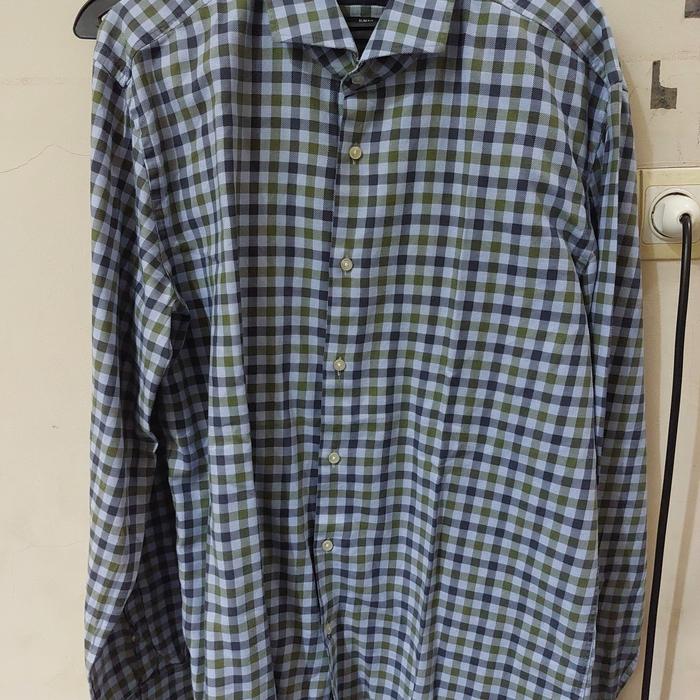 Jual hugo boss original shirt slim fit 