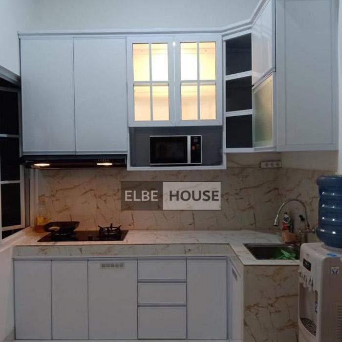 Gambar Kitchen Set Aluminium ACP | Anti Rayap | Tahan Air dari Elbe House undefined Tokopedia