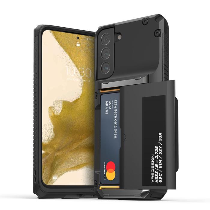 Gambar Case Samsung Galaxy S22 Ultra Plus VRS Design Damda Glide Pro Casing - S22 Plus, Black Label dari GET-WID undefined Tokopedia