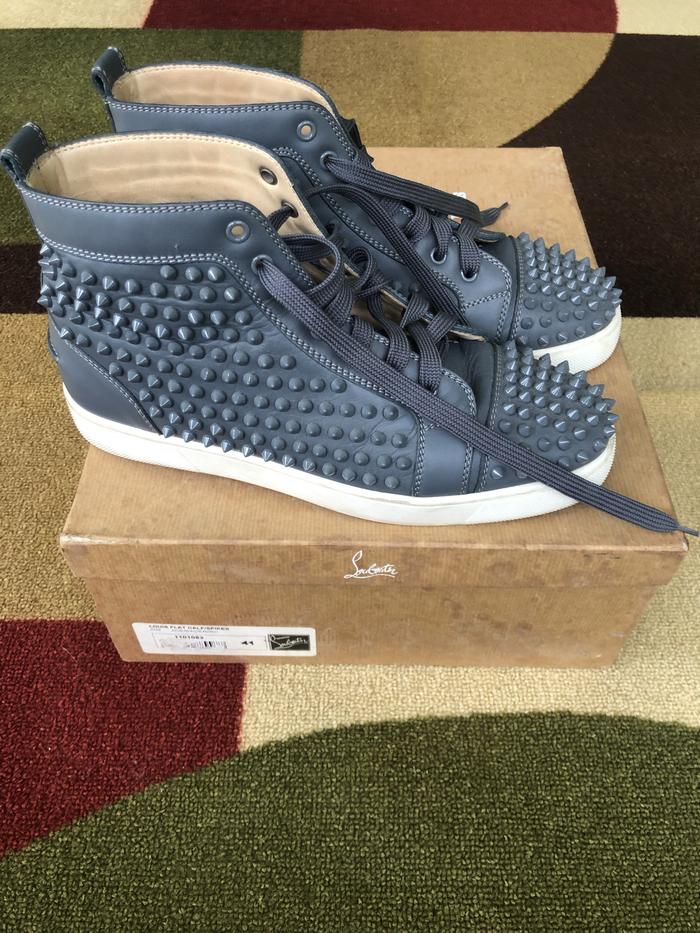 light blue red bottoms