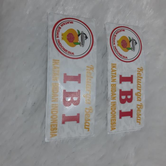 Gambar Sticker logo ibi - Putih dari kios bidan undefined Tokopedia