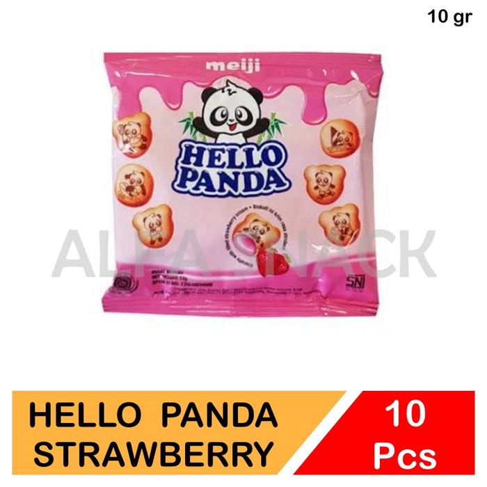Gambar Snack Hello Panda Renceng isi 10 x 10 gram - Coklat dari Alfa Snack_NEW undefined 5 Tokopedia