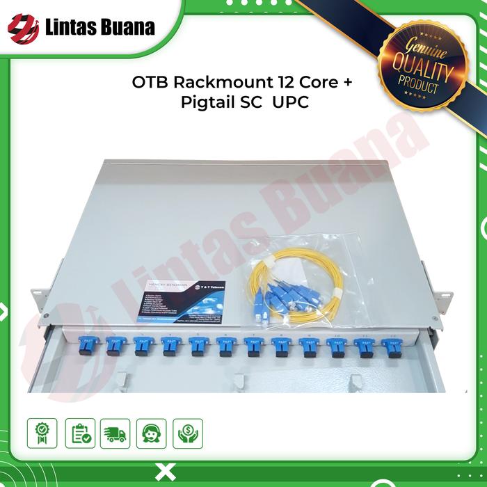 Jual OTB Rackmount 12 Core + Pigtail SC / UPC - Kota Surabaya - Lintas ...