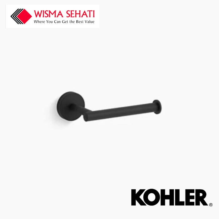 Gambar KOHLER Elate Toilet Roll Holder Tissue K-27292-BL / K-27292-CP - Black dari Wisma Sehati undefined Tokopedia
