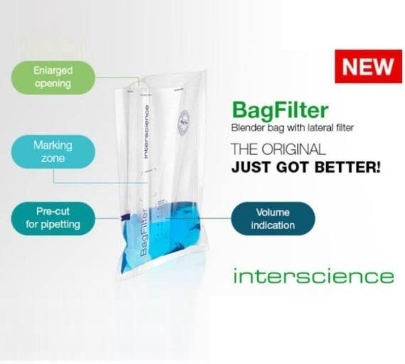 Jual BAG FILTER BAGFILTER 400P 400 ML @ 500pcs BAGMIXER INTERSCIENCE ...