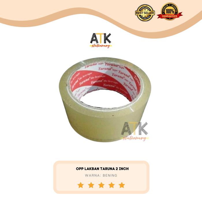 Gambar lakban 2 inch (48mm) Hamachi bening/coklat atk - Bening dari atkstationary undefined Tokopedia