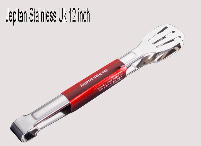 Jual Capit Gorengan Makanan Kue Roti Stainless Steel Penjepit Masak ...