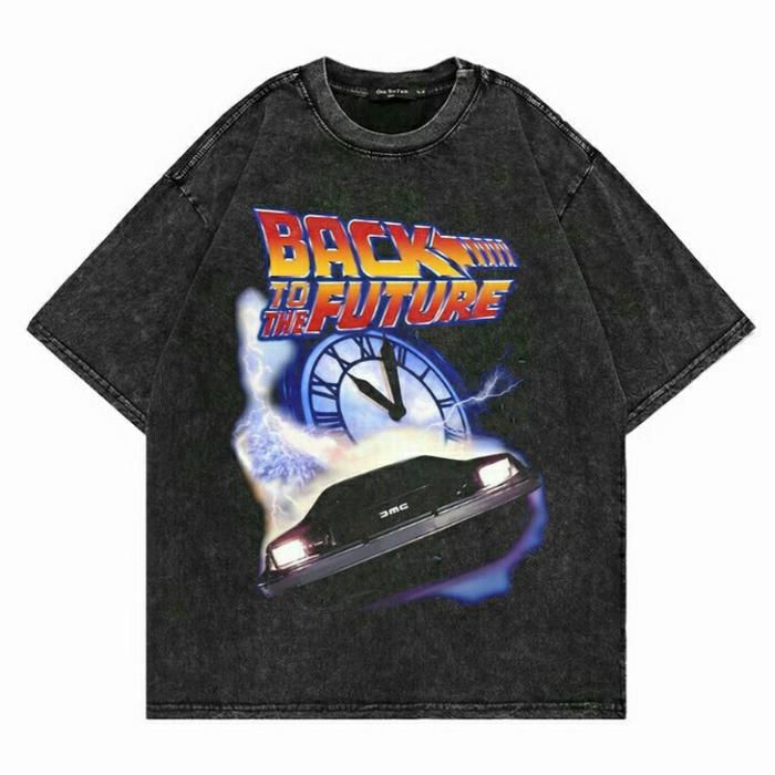 Gambar Kaos Black Future|Stone Wash|Oversized T-Shirt|Film|Vintage Tee|Atasan - Washing, M dari WEAR OVZTEE undefined Tokopedia