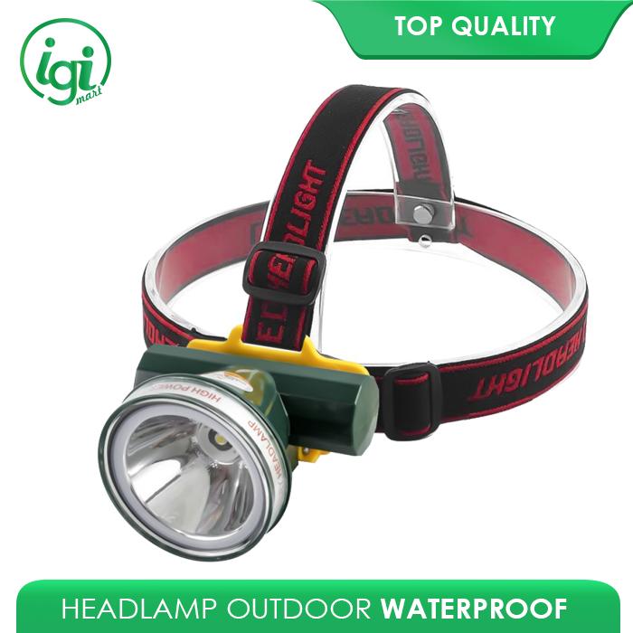 Gambar HEADLAMP FLASHLIGHT LED SENTER LAMPU KEPALA WATERPROOF MULTIFUNGSI dari Igi Mart undefined Tokopedia