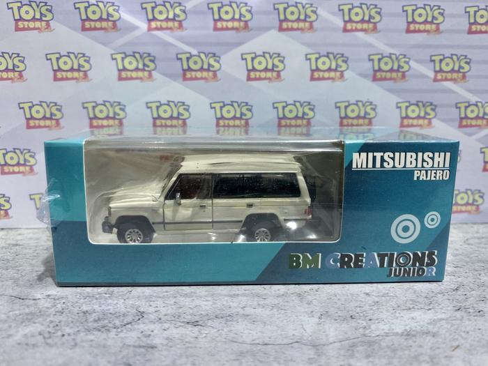 Gambar Mitsubishi Pajero BM Creations Junior White Green - Putih dari Toystore Bali undefined Tokopedia