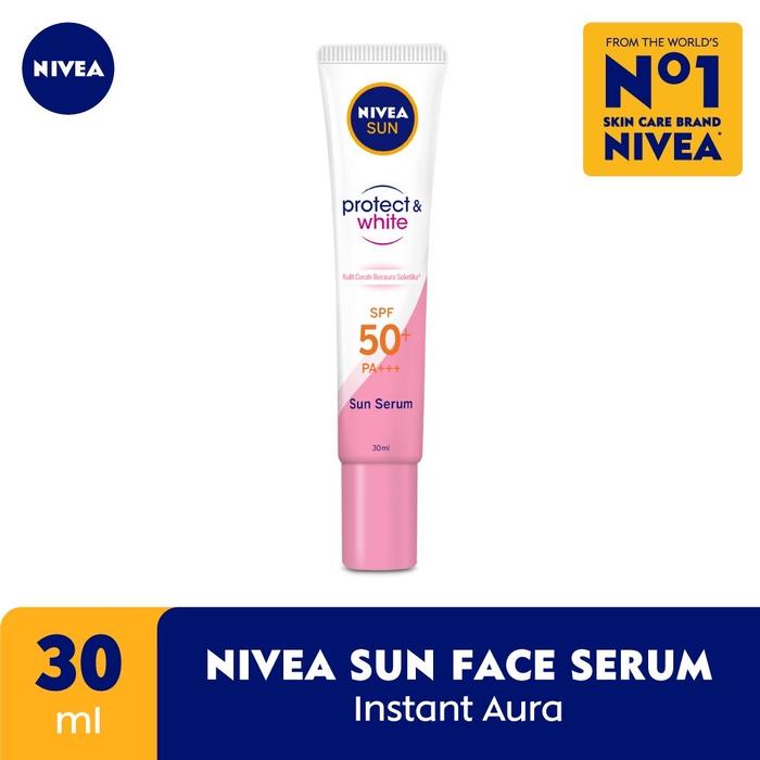 Gambar NIVEA Sun Face Protection Serum SPF50+ PA+++ 30ml - NV Sun, InstantAura dari madame fany undefined Tokopedia