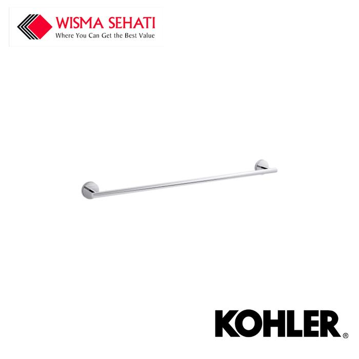 Gambar KOHLER Elate 24″ Towel Bar Matt Black Gantungan Handuk K-27287-BL - Chrome dari Wisma Sehati undefined Tokopedia