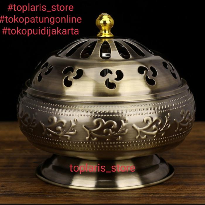 Gambar Tempat Bakar Dupa Lingkar 24 Jam - Hitam, KODE 24 JAM dari tokopatungonline undefined Tokopedia