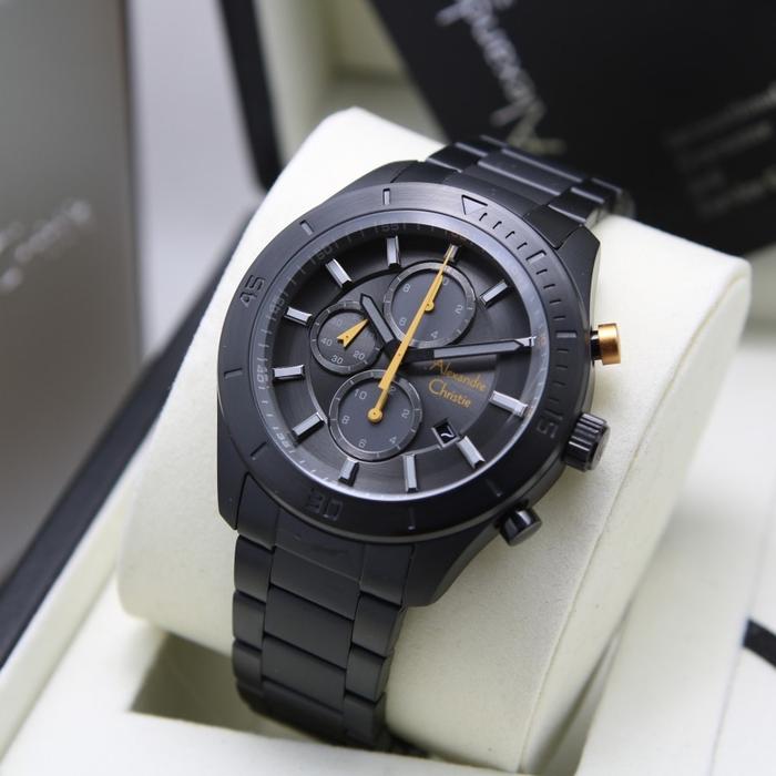 Gambar [ ORIGINAL ] Jam Tangan Pria Alexandre Christie 6603 AC 6603 MC - Orange dari TOKOJAMKU_NEW undefined Tokopedia