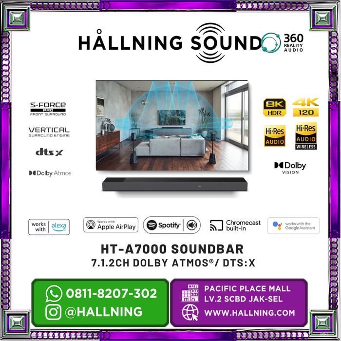 美品】SONY サウンドバー ht-a7000(箱付き) ソニー サウンドバー HT-A7000 7.1.2ch HDMI付属