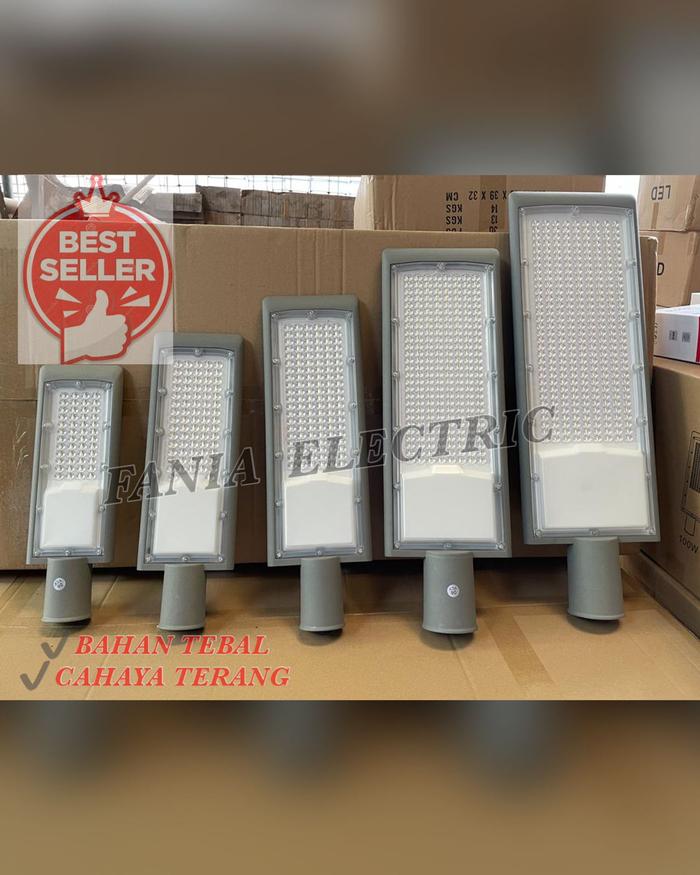 Gambar Lampu jalan led 50w 50 w pju led outdoor 50watt lampu led 50w - Putih dari Fania Electric undefined Tokopedia