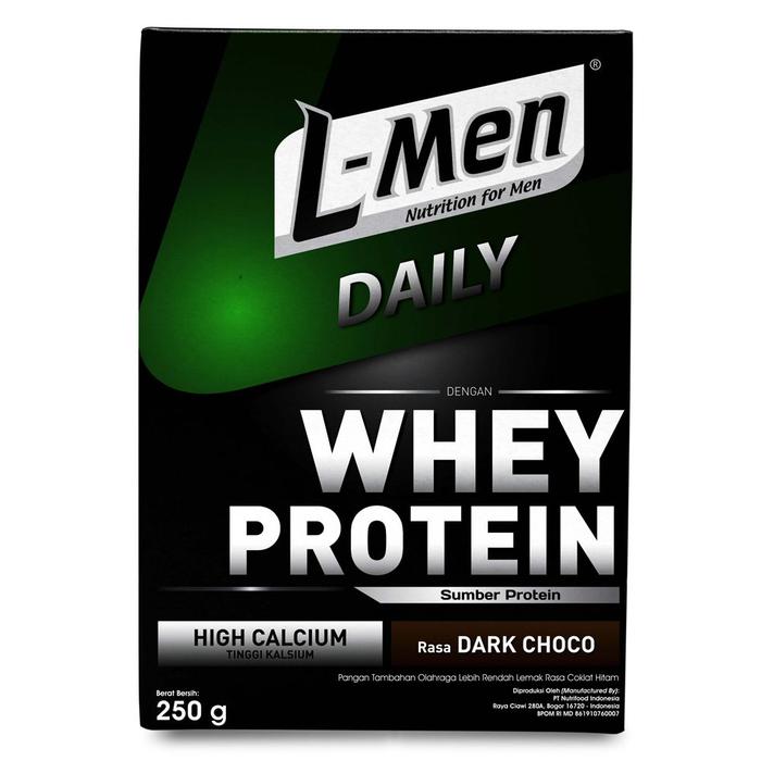 Gambar L-Men Daily Nutrition For Men Susu L Men Whey Protein - Dark Choco dari MinuteMan undefined Tokopedia