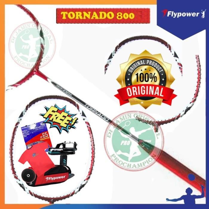 Gambar FLYPOWER Tornado 800 Raket Badminton Original - Pkt snr Flypowe dari PROCHAMPION undefined Tokopedia
