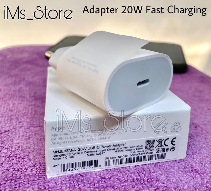 Gambar Charger iPhone 20watt Fast Charging Original [100%] Resmi iBox Garansi - Adapter 20W dari wijayaKimstore undefined Tokopedia
