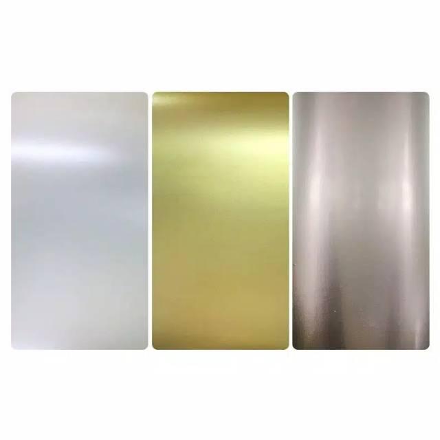 Jual Polyflex Printable PU korea lebar 60cm Warna Gold Dan Silver ...