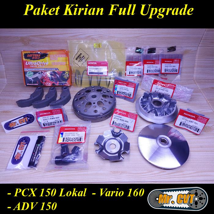Gambar Paket Upgrade Kirian Full Custom PCX 125 / 150 ADV Vario Big Pulley dari Mr. CVT undefined Tokopedia
