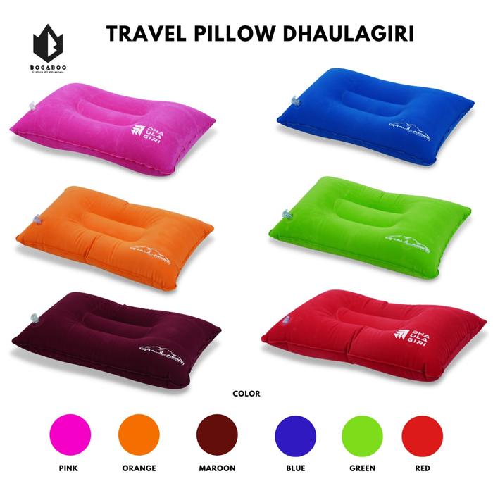 Gambar Bantal Tiup Portable Dhaulagiri Size 45 x 28 cm - Bantal Tiup Camping - Hijau dari Aycamp undefined Tokopedia