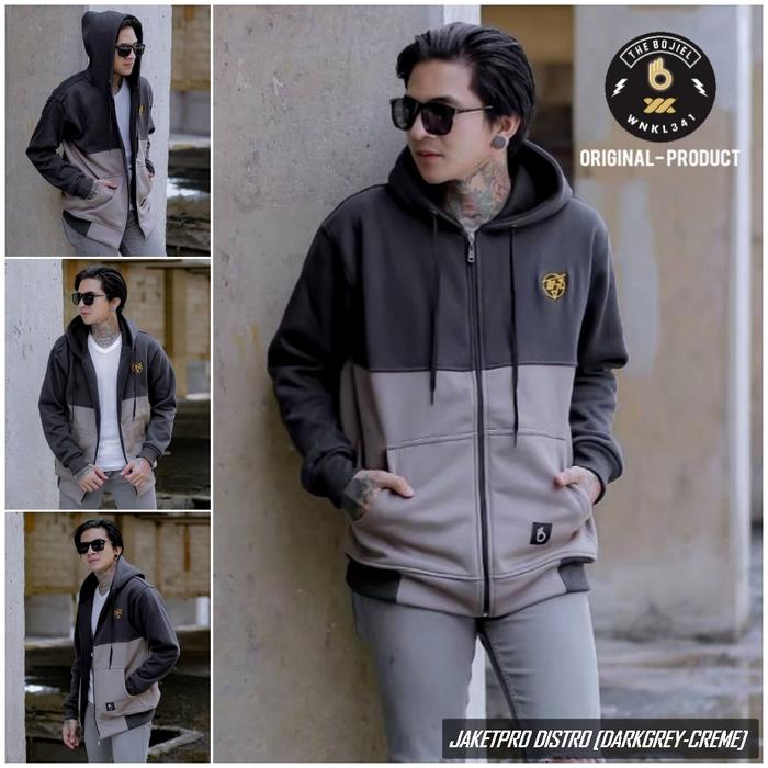 Gambar Switer pria jumper 3D color - sweater hoodie distro murah original - Grey-Caramel, XL dari Jaketpro Distro Ltd undefined Tokopedia